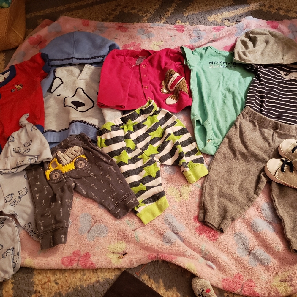 3 month to 3-6 month boys clothes